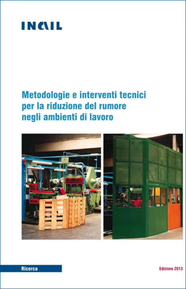 INAIL Riduzione rumore lavoro