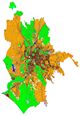 mappa d'insieme della classificazione acustica di Roma